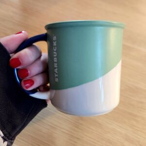 Starbucks Angle Dip Sage Green Mug